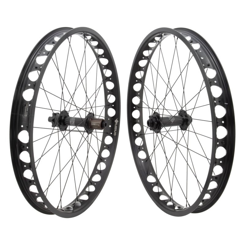 Wheels Wheel master Wheel master 26` Alloy Fat Disc 26in Wheel SET Dark Slate Gray
