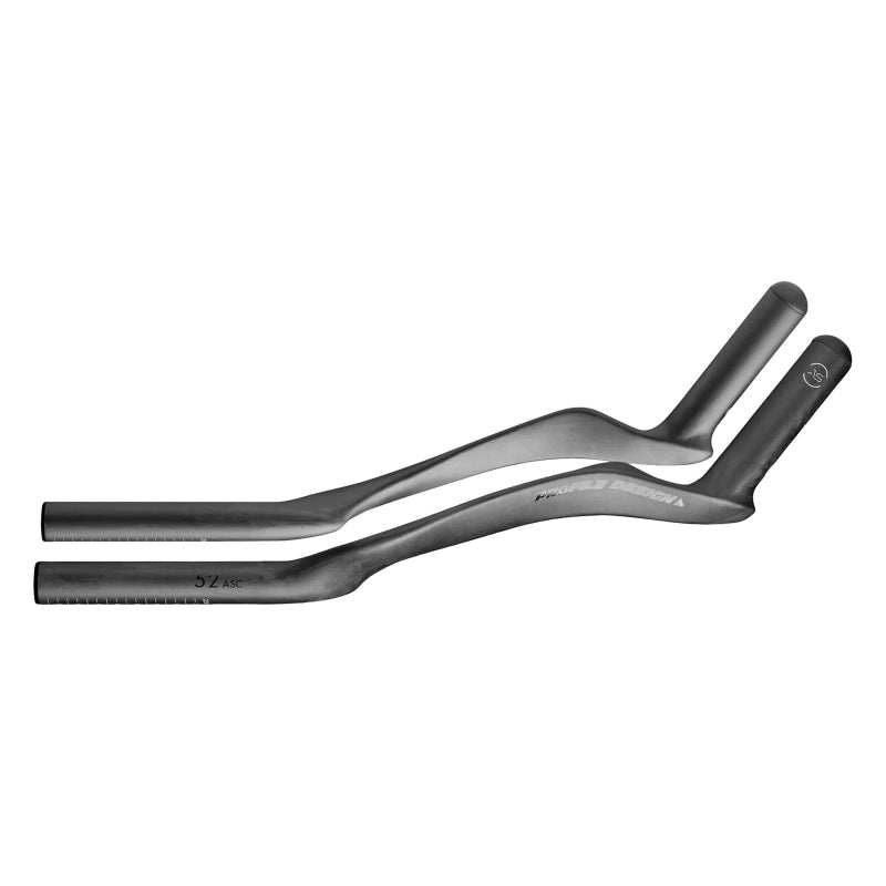 Profile Design 52 ASC Carbon Aerobar Extensions - Carbon 400mm Black