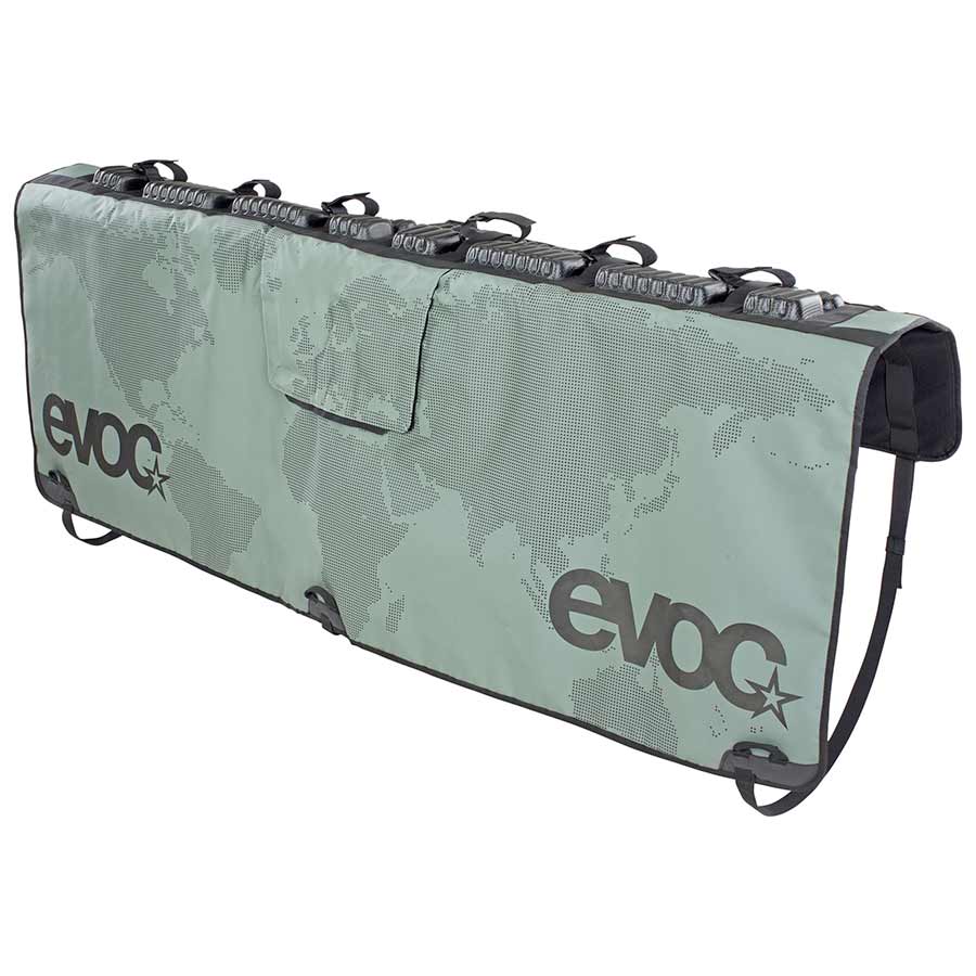 Tailgate Pads EVOC EVOC Tailgate Pad 136cm / 53.5 wide for mid-sized trucks Olive Dark Sea Green
