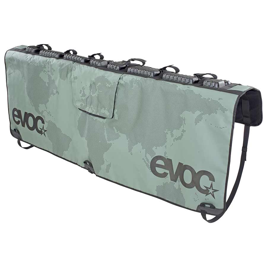 Tailgate Pads EVOC EVOC Tailgate Pad 160cm / 63 wide for full-sized trucks Olive Dark Sea Green
