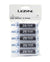 CO2 Inflators/Cartridges Lezyne Lezyne 25g Threaded CO2 Cartridges 5/Count Light Gray