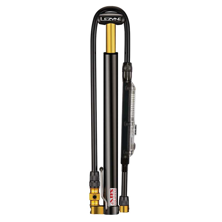 Frame Pump Lezyne Lezyne Micro Floor Drive HPG- High Pressure Analog Gauge Frame Pump Black Dark Slate Gray