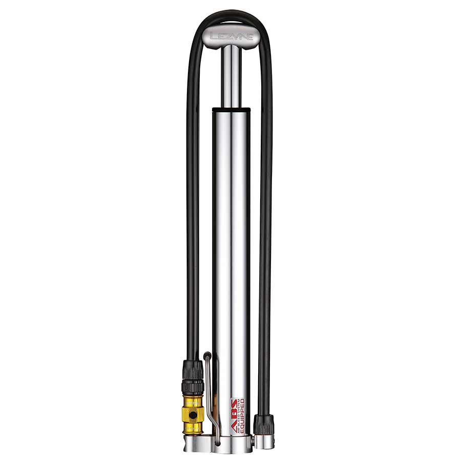 Frame Pump Lezyne Lezyne Micro Floor Drive HV- High Volume Frame Pump Silver Dark Slate Gray