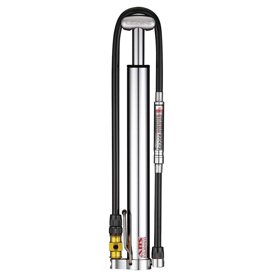Hand Pumps Lezyne Lezyne Micro Floor Drive HVG Pump Silver Light Gray