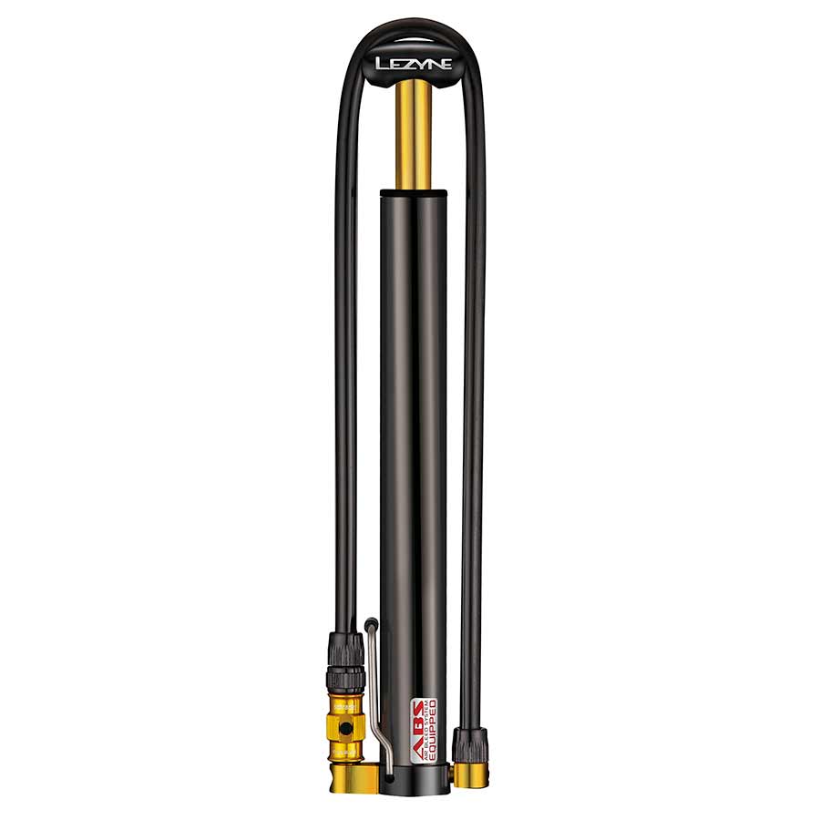 Hand Pumps Lezyne Lezyne Micro Floor Drive HV Pump Black Dark Slate Gray