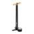 Floor Pumps Lezyne Lezyne Steel Floor Drive Floor Pump with 3.5" Gauge ABS Pro Head Flat Black Gray