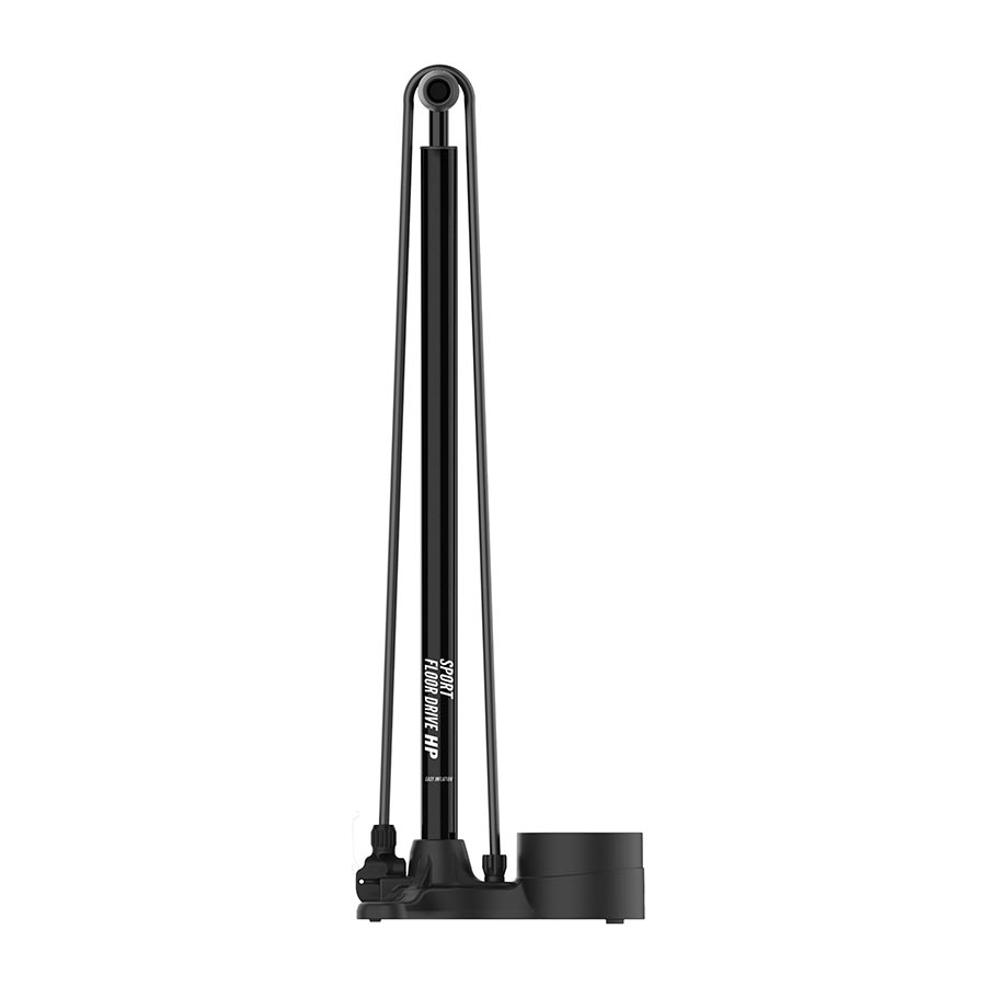 Floor Pumps Lezyne Lezyne Sport Floor Drive 3.5 DV Pump Flat Black Dark Slate Gray