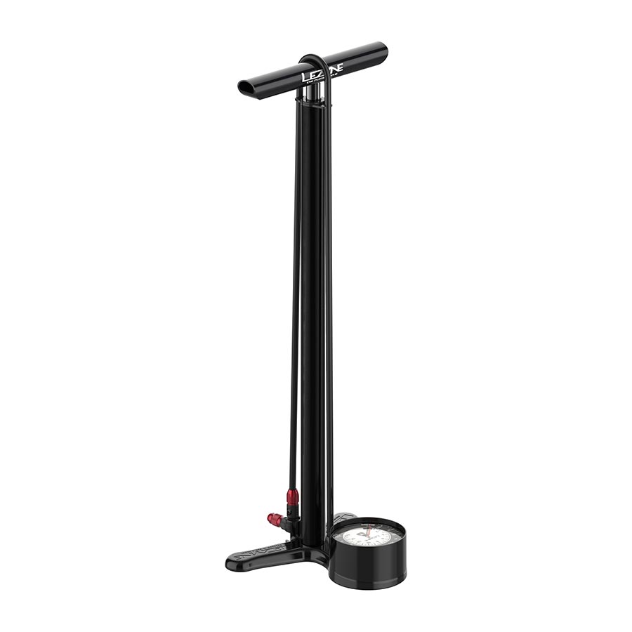 Floor Pumps Lezyne Lezyne CNC Floor Drive 3.5 Pump Satin Black Dark Slate Gray