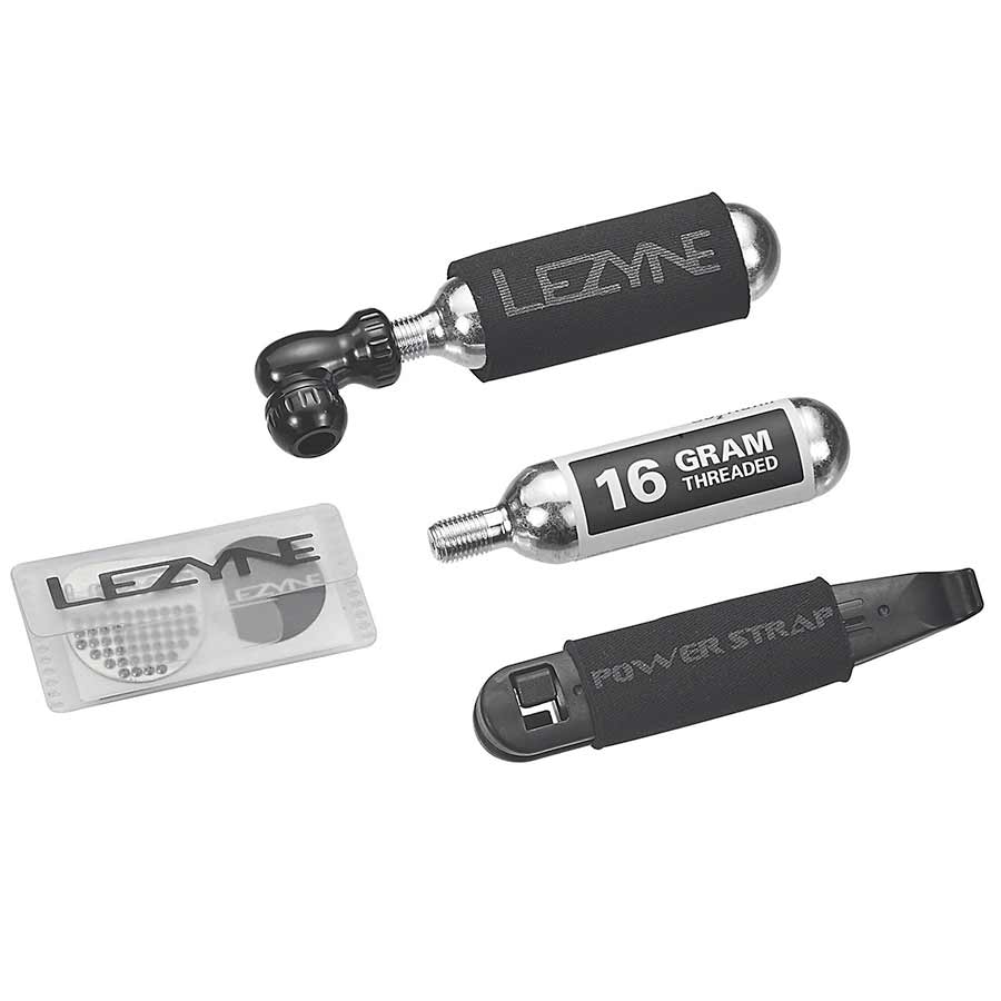 CO2 Inflators/Cartridges Lezyne Lezyne CO2 Repair Kit Dark Slate Gray