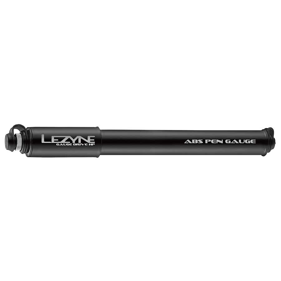 Frame Pump Lezyne Lezyne Gauge Drive HP Frame Pump Alloy Bracket Mount 120psi Presta/Schrader 232mm Medium BLK Dark Slate Gray