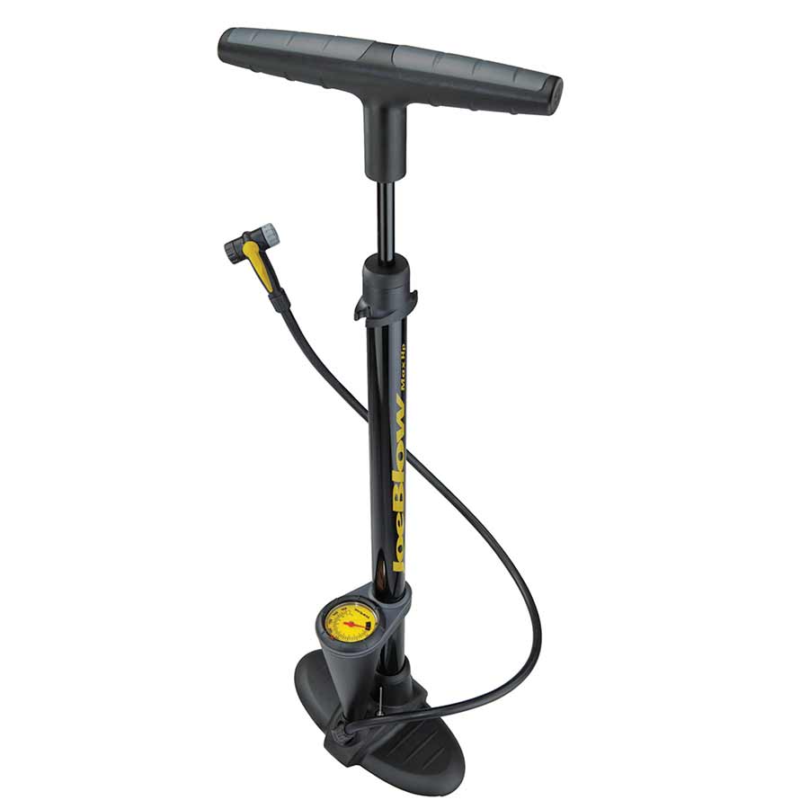 Floor Pumps Topeak Topeak JoeBlow Max HP Floor Pump - 160psi Black Dark Slate Gray