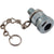 Pump Parts SKS SKS Pump Adaptor with Chain Schrader to Presta Light Slate Gray