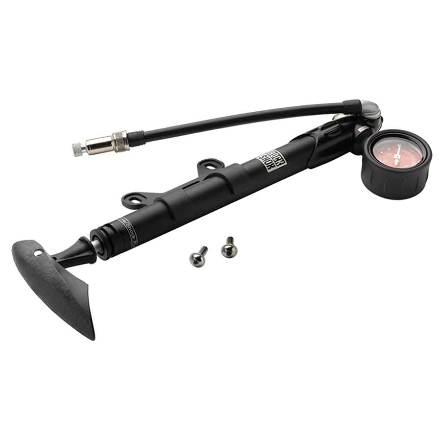 Shocks Pumps RockShox RockShox High-Pressure / High-Volume Convertible Air Pump 300psi Max Dark Slate Gray