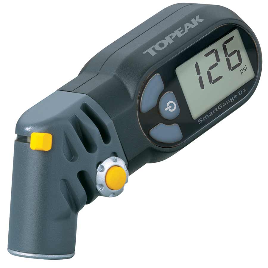 Pressure Gauge Topeak Topeak SmartGauge D2 Presta/Schrader: 250psi Dim Gray