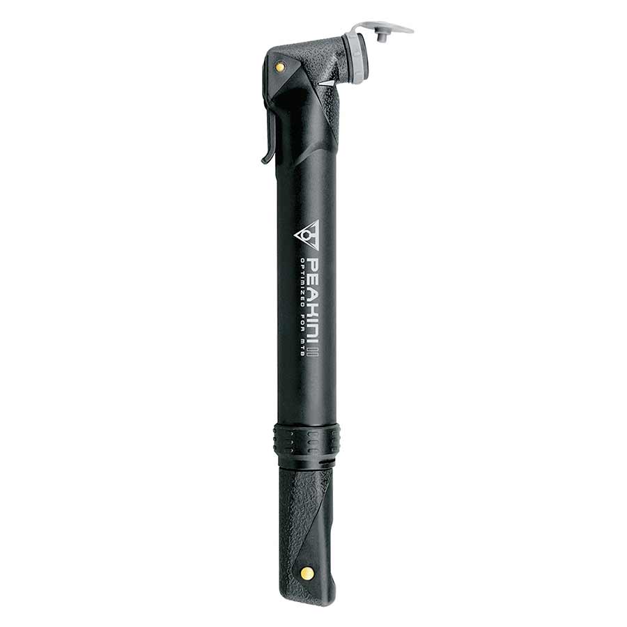 Frame Pump Topeak Topeak Peakini II Mini Pump - 90psi Black Dark Slate Gray