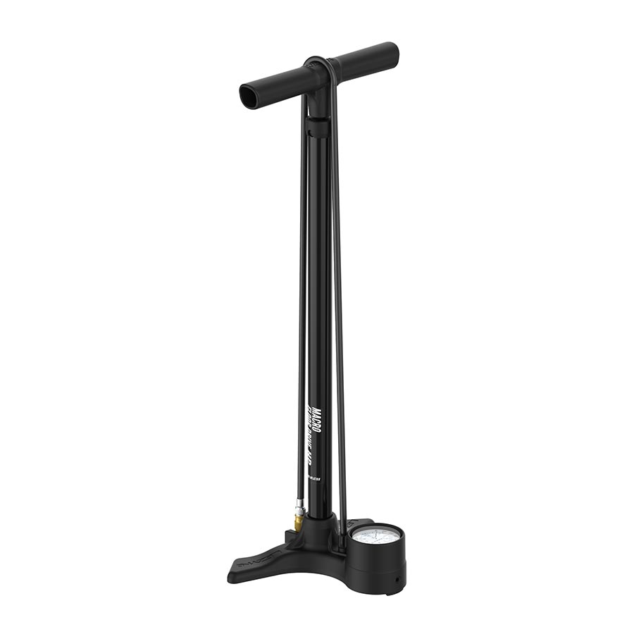 Floor Pumps Lezyne Lezyne Macro Floor Drive ABS Floor Pump - ABS Chuck 220psi Flat Black Dark Slate Gray