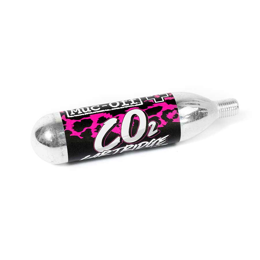 CO2 Inflators/Cartridges Muc-Off Muc-Off CO2 Cart 25g Threaded 25/Count Black