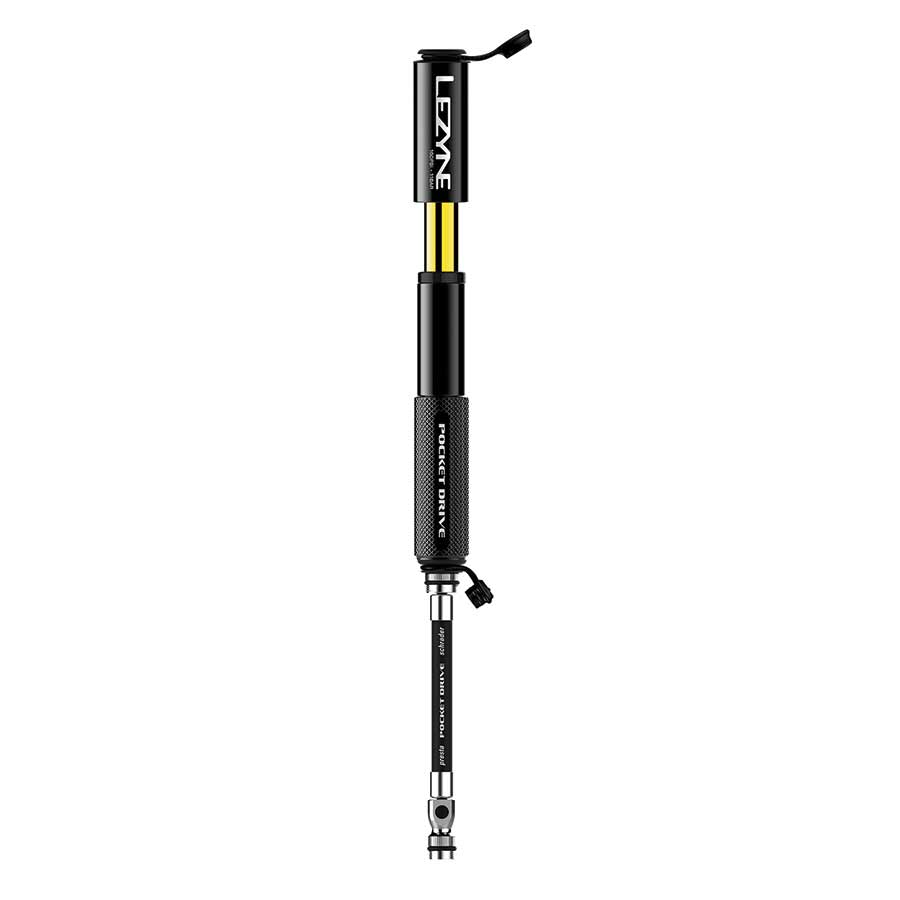 Frame Pump Lezyne Lezyne Pocket Drive Frame Pump: Black Dark Slate Gray