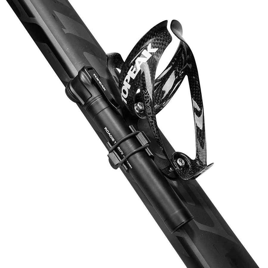 Frame Pump Topeak Topeak Roadie TT Mini Pump - Black Dark Slate Gray