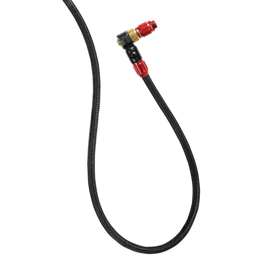 Pump Parts Lezyne Lezyne ABS1 Pro Braided Floor Pump Hose - Pod For All High Pressure Pumps Dark Slate Gray