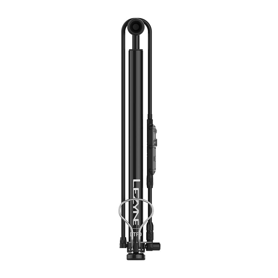 Floor Pumps Lezyne Lezyne Digital Travel Floor Drive Floor Pump CNC Alloy 160psi Black Dark Slate Gray