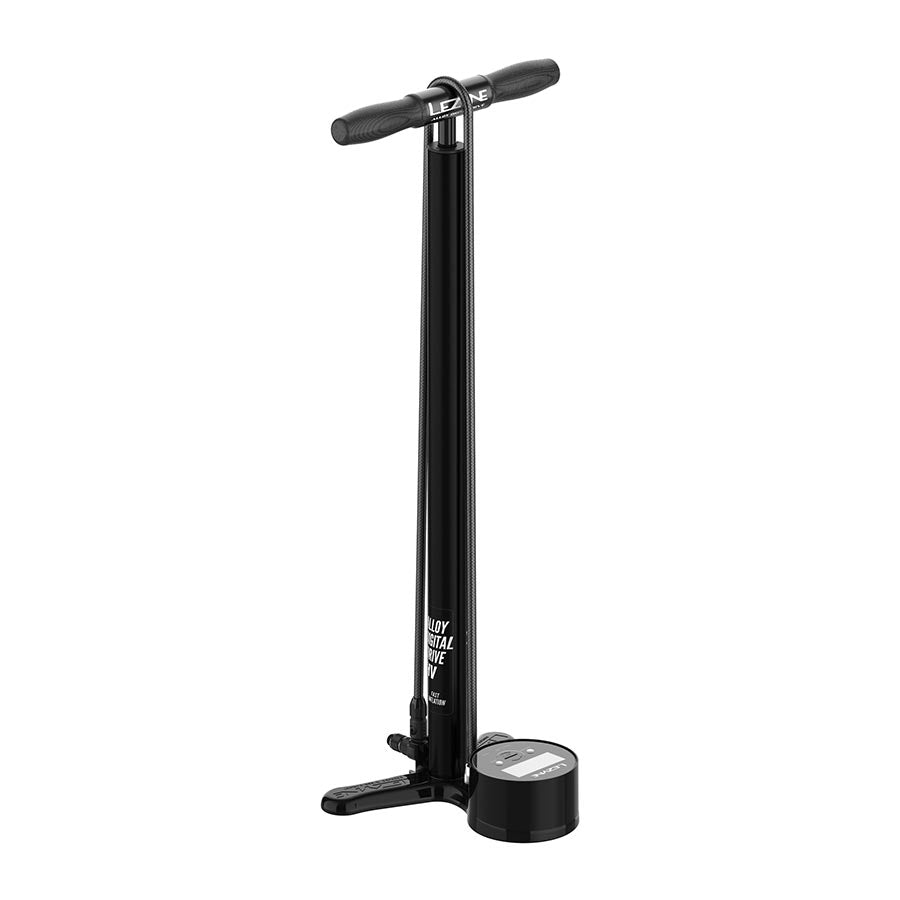 Floor Pumps Lezyne Lezyne Alloy HV Digital Drive 3.5  Pump Satin Black Black