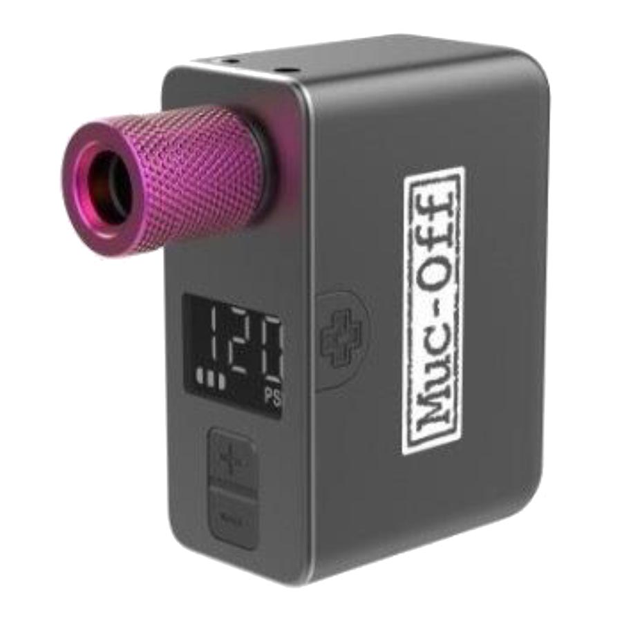 Frame Pump Muc-Off Muc-Off Air Mach Mini Pro Electric Inflator Dark Slate Gray