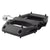 Origin8 Everland All-Road Platform 9/16` 1 Sealed and 1 Sleeve Black AL6061 75x106x13mm