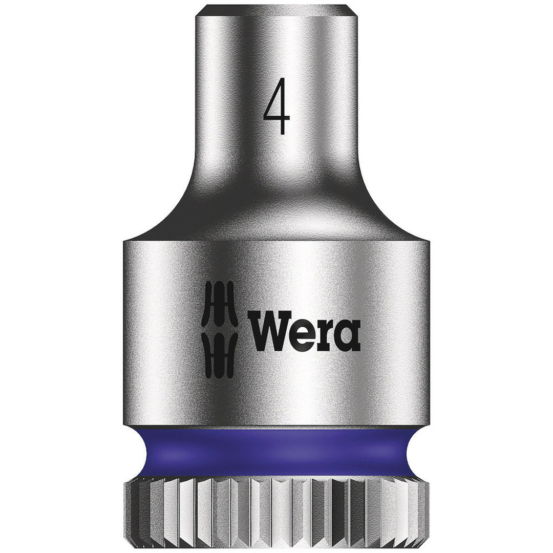 Wera Tool 8790 HMA ZYKLOP 1/4" Drive Socket 4mm