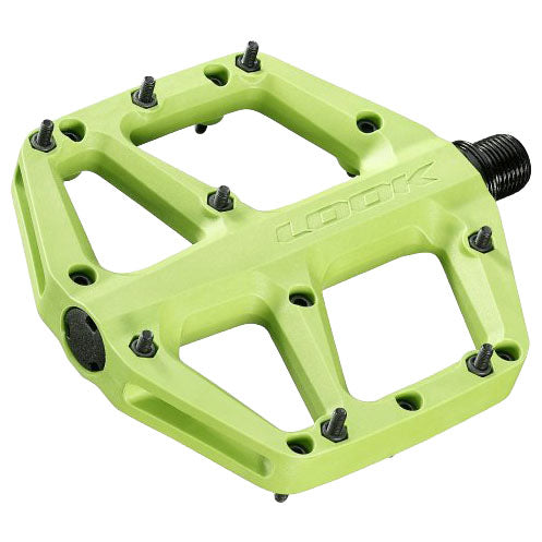 LOOK Trail Fusion Pedals - Platform 9/16" Lime