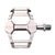 HT Components AR06 Cheetah Platform Pedals Body: Aluminum Spindle: Cr-Mo 9/16'' Grey Pair