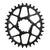 Works Components Oval Chainring SRAM 3-Bolt 30T Boost 3mm Blk