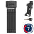 Abus Bordo 5800K Folding Lock Key - Plus 80cm 2.6' 2.5mm Black