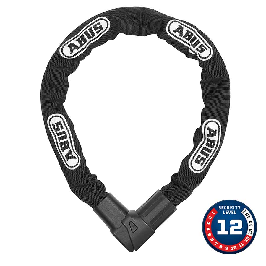 Chain Locks Abus Abus CityChain Plus 1010K Chain Lock Key 9mm 140cm 4.6 Black Dark Slate Gray