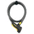 Cable Locks OnGuard OnGuard Akita Cable Lock with Key: 6 x 12mm Gray/Black/Yellow Dark Slate Gray