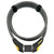 Cable Locks OnGuard OnGuard Akita Resettable Combo Cable Lock: 6 x 12mm Gray/Yellow Dark Slate Gray