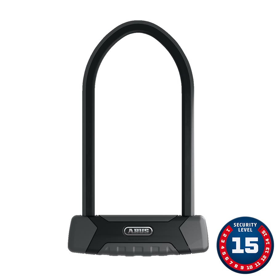 U-Lock Abus Abus Granit XPlus 540 U-Lock - 4 x 11" Includes SHB Bracket Dark Slate Gray