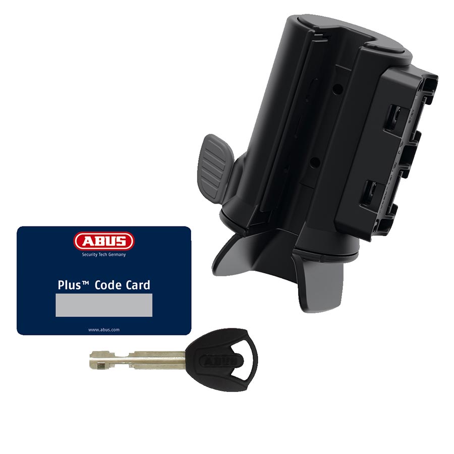 U-Lock Abus Abus Granit Plus 470 U-Lock - 4 x 11" Includes SHB Bracket Black