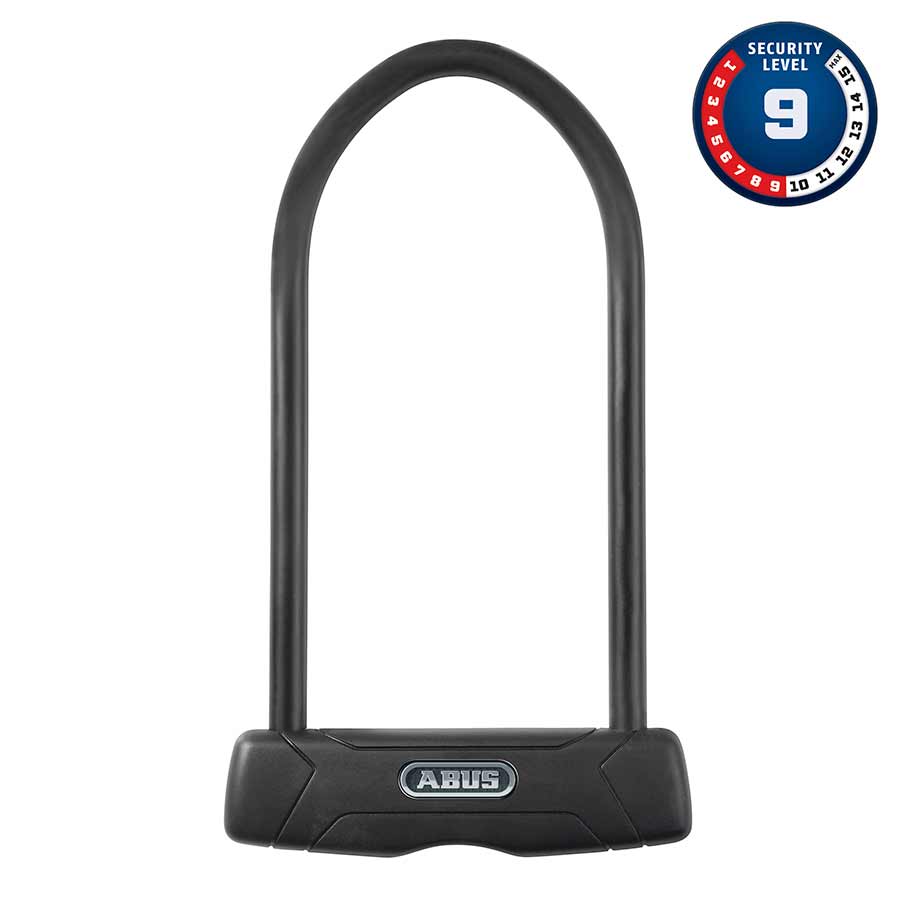 U-Lock Abus Abus Granit 460 U-Lock Key 12mm 15.0cm x 23.0cm 5.9" x 9" USH Black Dark Slate Gray