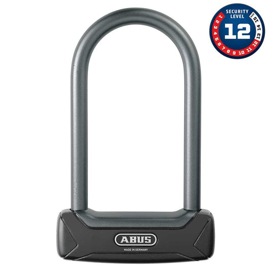 U-Lock Abus Abus Granit Plus 640 U-Lock 12mm x 83mm x 230mm (12mm x 3.3 x 9) TexKF Black Dark Slate Gray