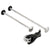 Wheel/Frame Lock Pinhead Pinhead 2-Pack Lockset: Wheel Skewer Set Gray