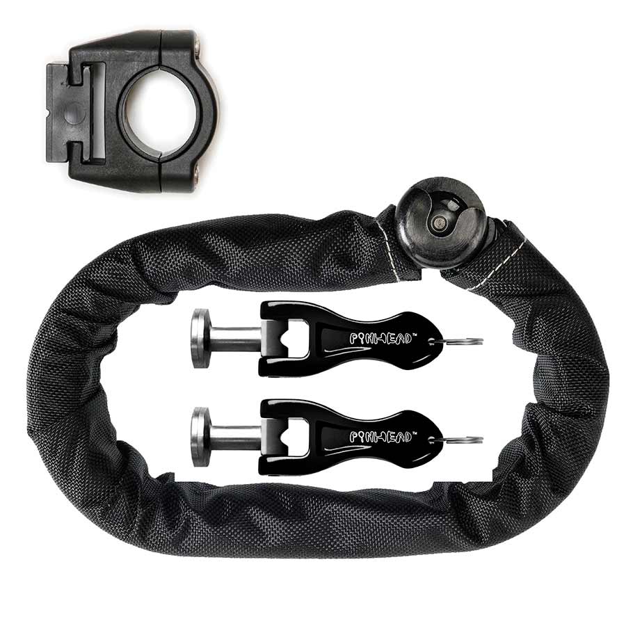 U-Lock Pinhead Pinhead City Lock w/bracket Black