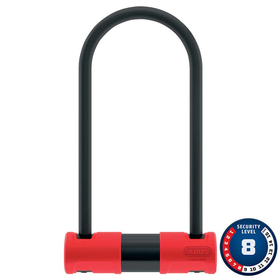 U-Lock Abus Abus 440A Alarm U-Lock Key 170x230mm 6.7x9 Thickness in mm: 12mm Black Salmon
