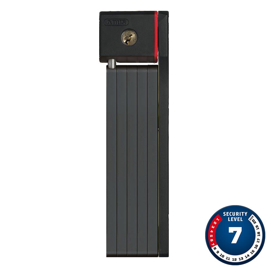 Folding Locks Abus ABUS uGrip Bordo 5700 Folding Lock - 80cm/2.6ft Keyed Black Dark Slate Gray