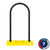 U-Lock Abus ABUS 402 U-Lock - 4.3x9" Keyed Black Includes bracket Light Goldenrod