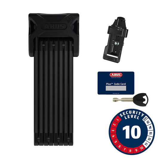 Folding Locks Abus Abus Bordo 6000C/120 BK SH Folding Lock - Black Black