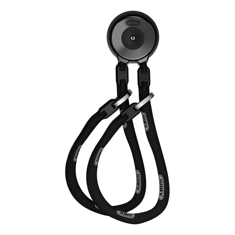 Lock Accessories Abus Abus WCH90 Wall Anchor + ACH 9KS/110 Twin Chain Black