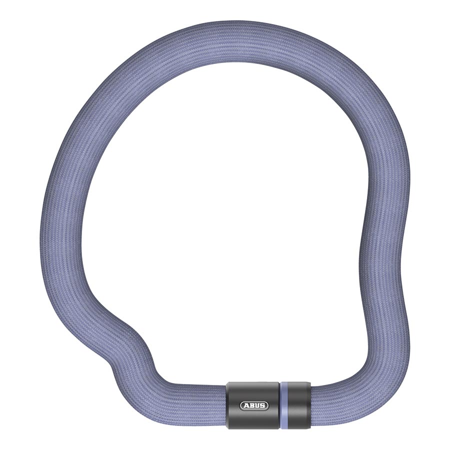 Cable Locks Abus Abus 6206K/110 Goose Lock - 110cm Keyed Flint Light Slate Gray