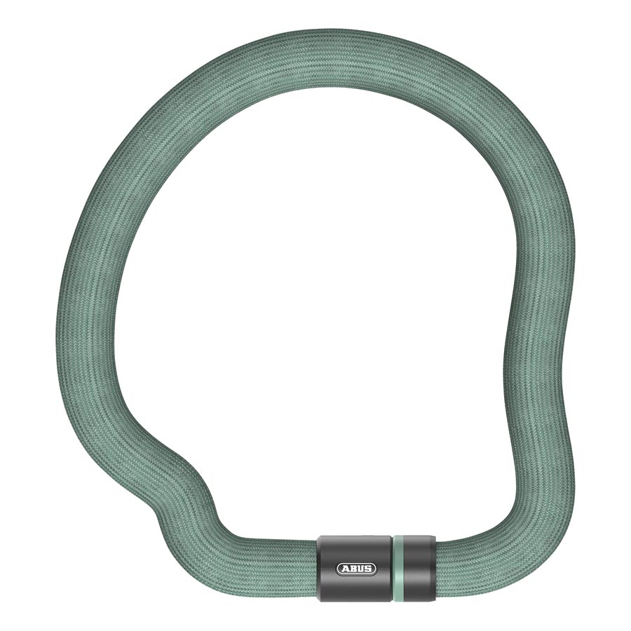 Cable Locks Abus Abus 6206K/110 Goose Lock - 110cm Keyed Mint Slate Gray