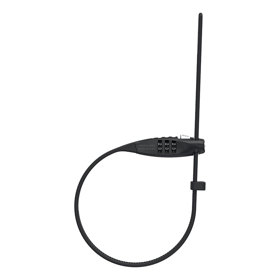 Cable Locks Abus Abus  Combiflex Travel Guard Combo Lock - Black Dark Slate Gray